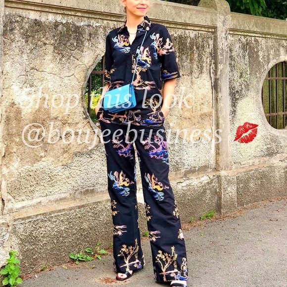 ZARA BNWT Embroidered Pants + Top 2pc Coord Set BNWT - Picture 2 of 10